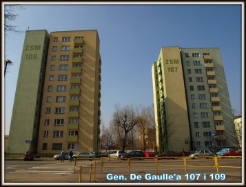 Gen.de Gaulle'a 107, 109 ( obok wjazdu na DTŚ )
